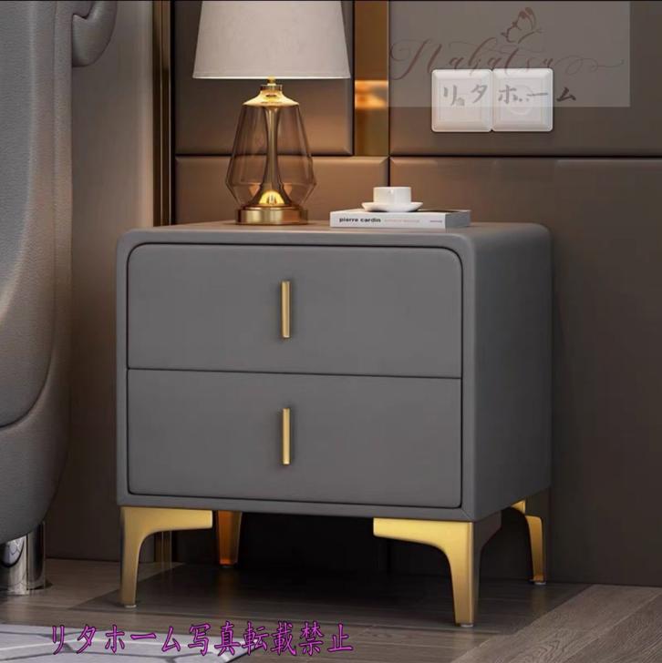 楽天市場】A022449北欧風ベッドサイドテーブル ナイトテーブル 収納