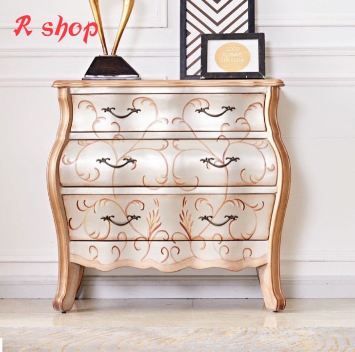 楽天市場】A054795高級チェストロココ調 ヨーロッパ風 洋タンス