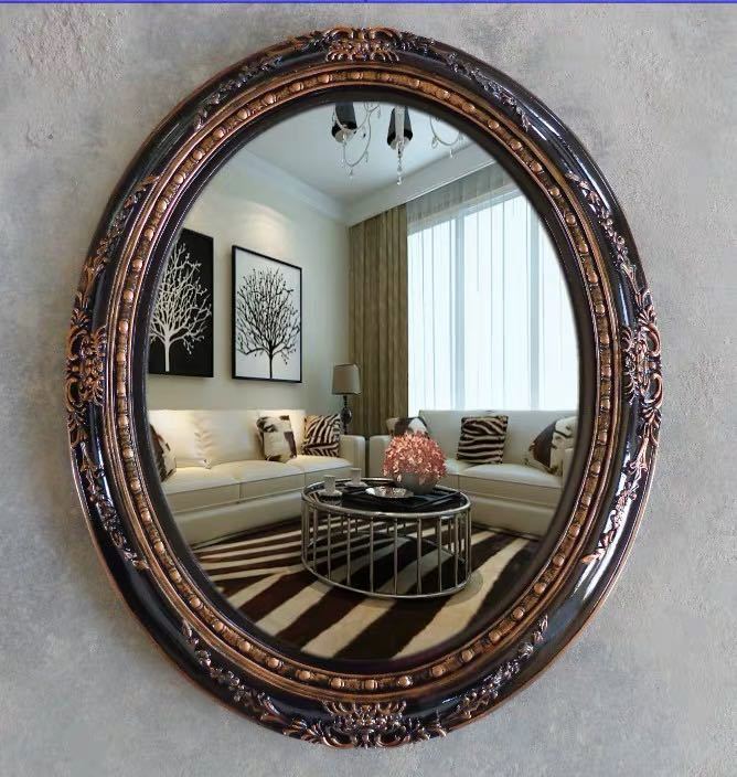 楽天市場】A003261豪華鏡 壁掛け鏡 アンティーク調 壁掛け 壁掛け