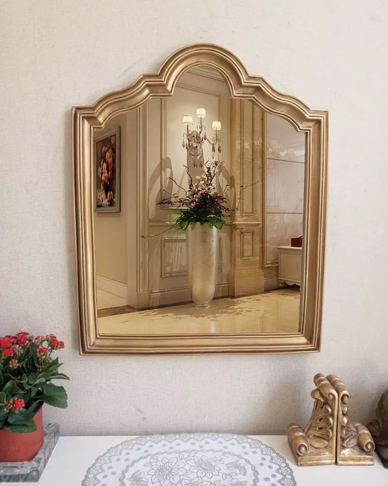 壁掛け鏡 壁掛け 壁掛けミラー  96x80cm 高級豪華鏡 アンティーク調 楽天市場】A038097高級感豪華鏡 アンティーク調 壁掛け鏡 壁掛け