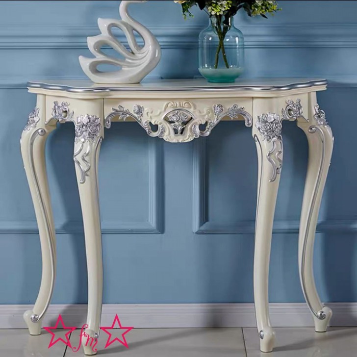 楽天市場】A026337高級サイドテーブル 電話台 コンソールテーブル 玄関