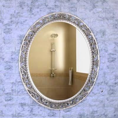 晴れ晴れしい鏡 アンティーク調 飾りつけ鏡 飾りつけ ．飾りつけ鏡鑑 ウォール鏡鑑 55x66