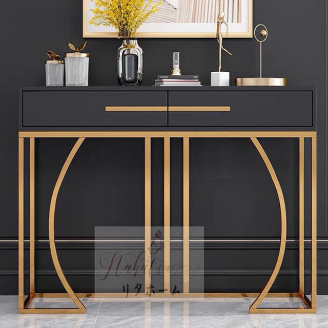 楽天市場】サイドテーブル コンソールテーブル ．玄関テーブル 花台