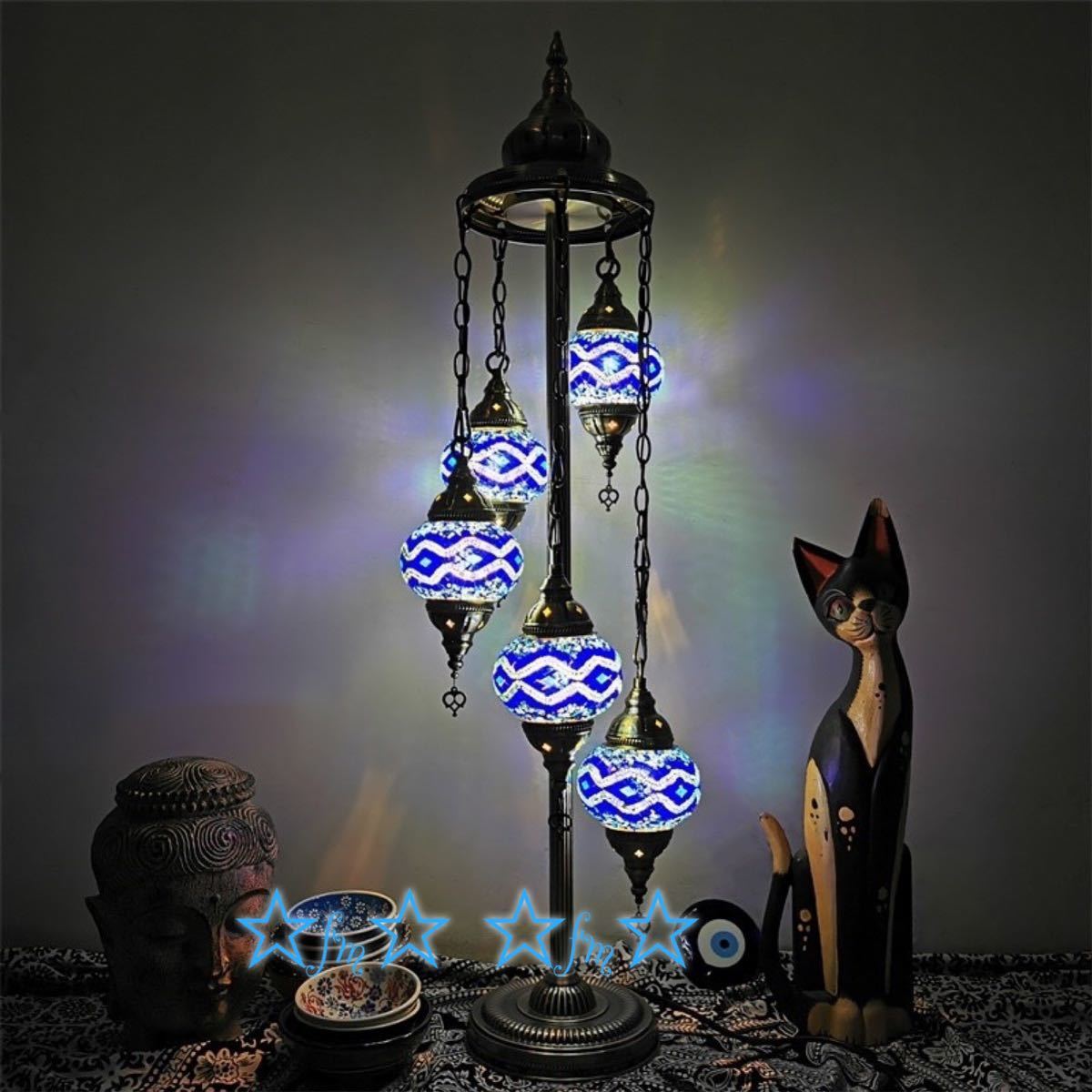 フロアランプ 5連 ライト トルコランプ 照明 フロアスタンド クルムズ 楽天市場】A0000095灯モザイクランプ フロアスタンド ☆トルコランプ