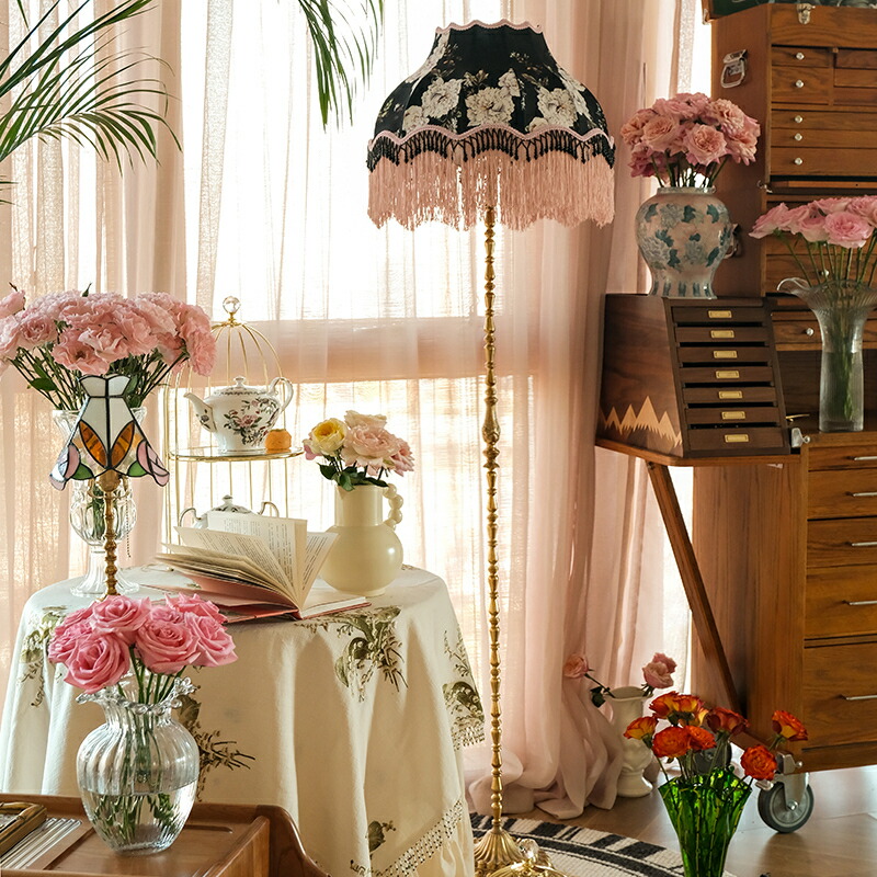 楽天市場】A053453FL93-1銅フロアスタンド スタンドライト フロア