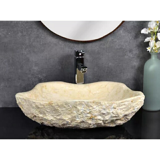 楽天市場】A042327高級洗面台 洗面ボウルセット洗面ボール 石製 手水鉢