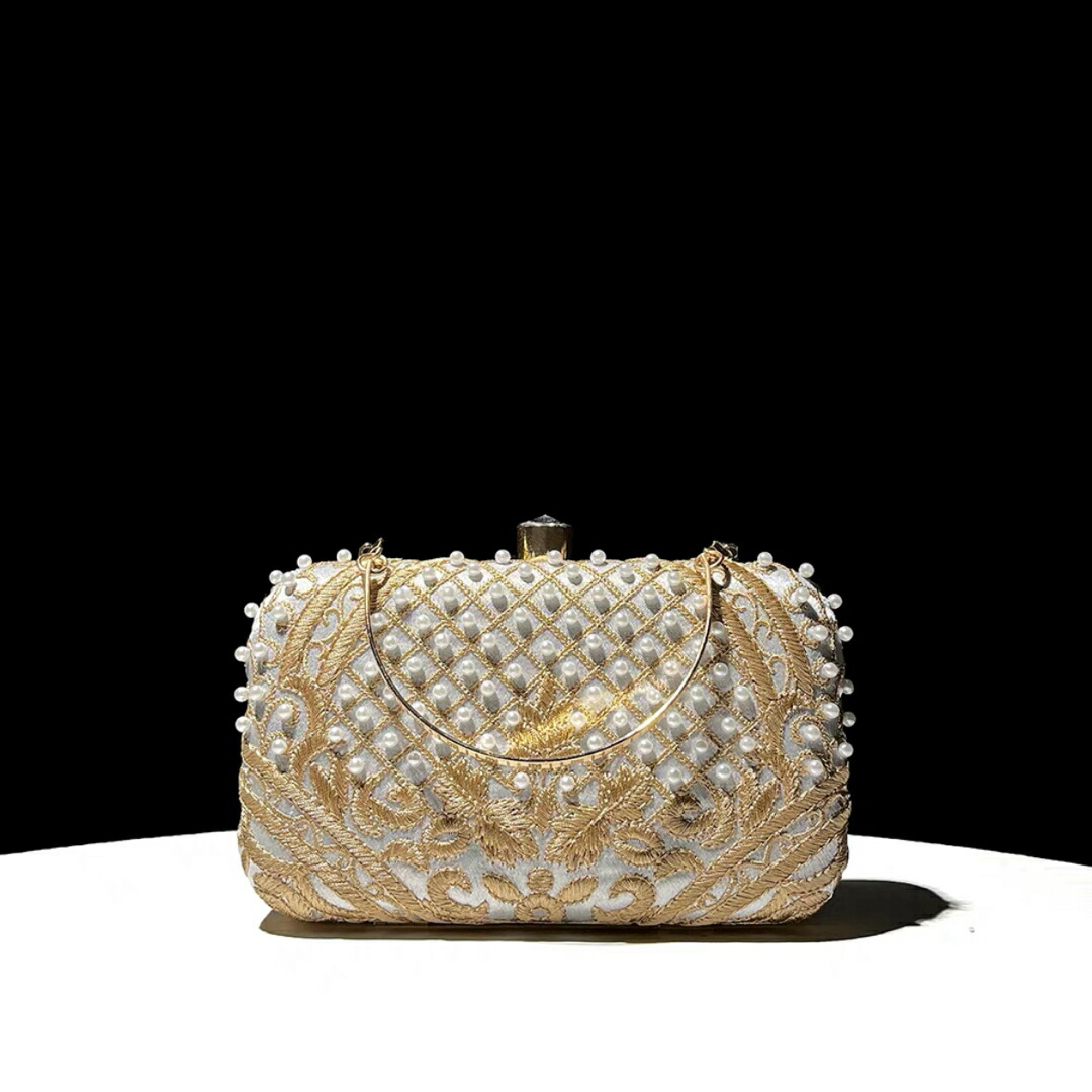 豪華 上品クラッチバッグ 結婚式 パーティーバッグチェーンバッグ ミニバッグ 17,614円