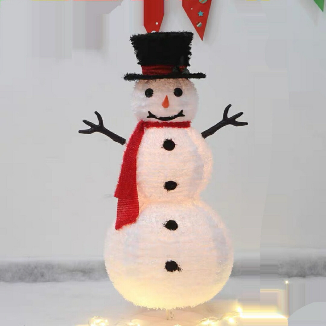 雪だるまライト　イルミネーションライト クリスマス庭　飾り パーティー装飾 22,575円