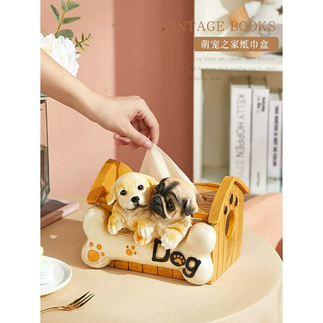 楽天市場】A001780パグ雑貨 パグ 置物 小物入れドッグ 犬 収納ボックス