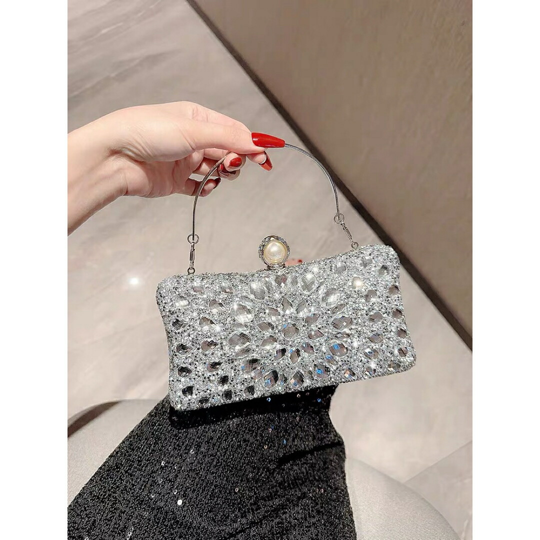 豪華パーティーバッグ キラキラ ストーンBAG -クラッチバッグ レディース|BOBDOG SHOP