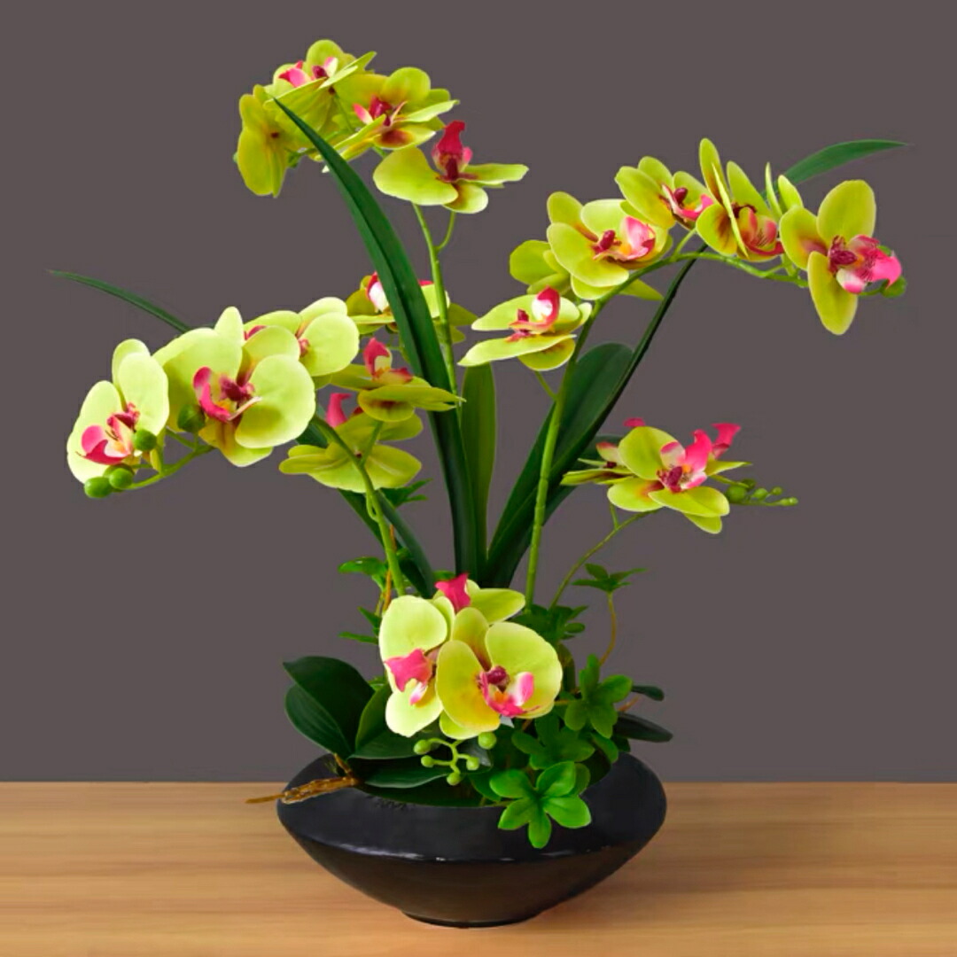 造花 盆栽 インテリアフラワー お部屋の装飾 フラワーポット入り 造花ブーケ置物