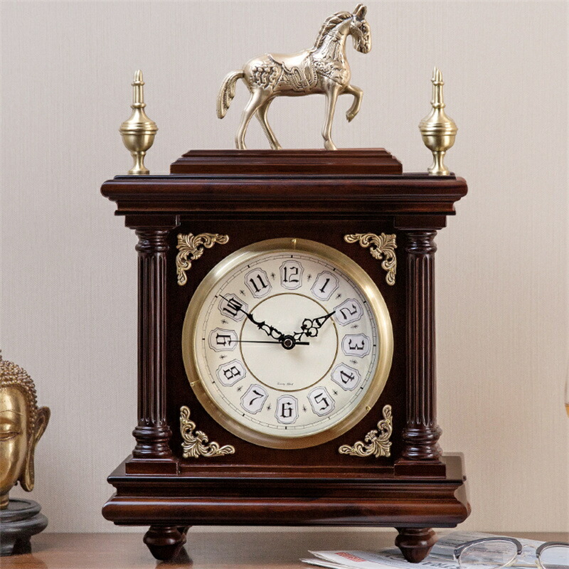 楽天市場】【送料無料】置き時計 アメリカ式時計 テーブルを