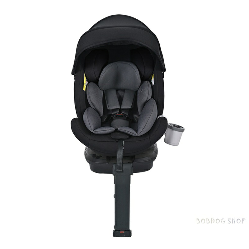 【ドリンク保持者加えること】【サーポットレッグ】チャイルド腰掛け 新生児 ISOFIX 0歳～12歳 360度回転させる式 40～150珊 お坊っちゃん腰掛け 調節する能力のある 洗える 超広広としたキャノピー付き添い人 もの言う花腰掛け 生み出すこと祝賀会 車【黒いこと+暗然たる薄墨色】