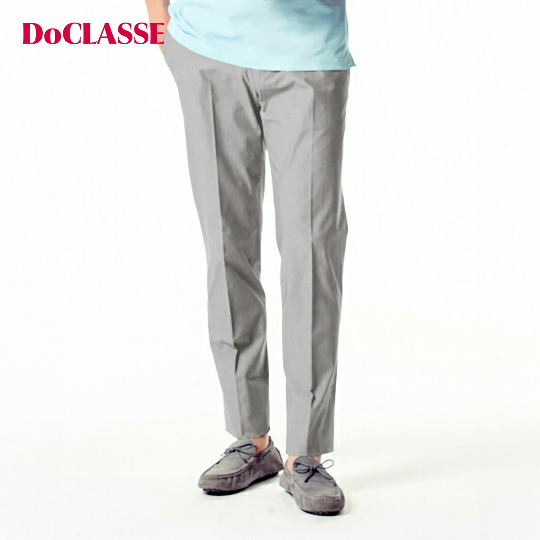 【クーポンで10％OFF】【ドゥクラッセ】 Doアイステックス接触冷感パンツ・伸快適ウエスト メンズ ( S～XXXL ) 30代 40代 50代 大人、輝く服 【DoCLASSE】