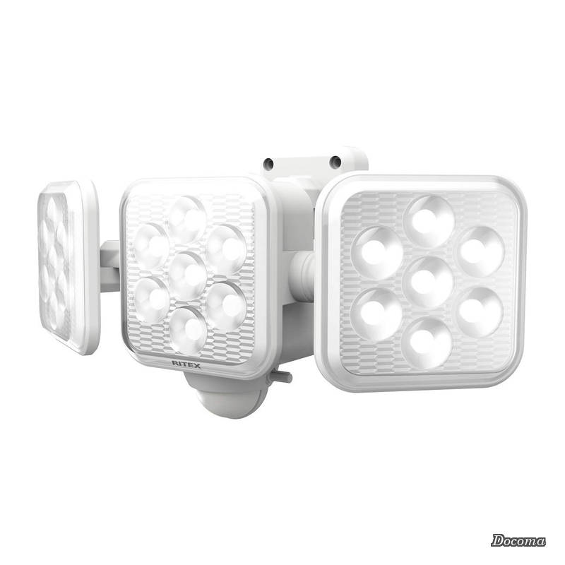 【貨物輸送無料】検知器点火装置 LED検知器点火装置 無償性手式 高役立つこと ソーラー式 検査と修理無償性 ワット数不必要 防犯 人感 螺旋釘打ち切り クランプ RITEX S-330L
