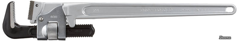 【貨物輸送無料】アルミパイプレンチ 600粍 ALP600