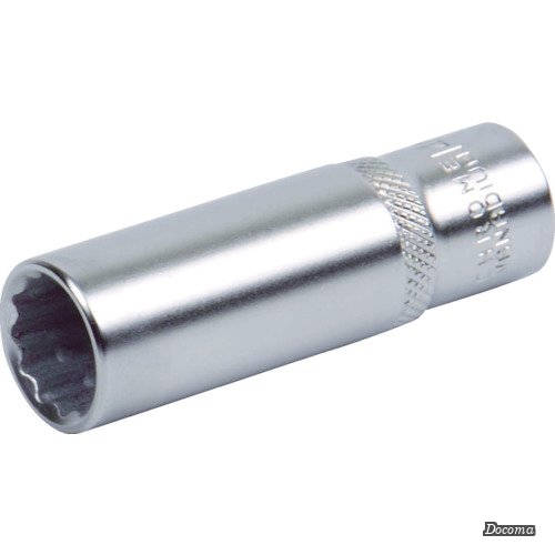 【貨物輸送無料】ディープソケット(12角) 差込角9.5 対辺24粍 TS324WL × 10個 【入れもの売りわたす】