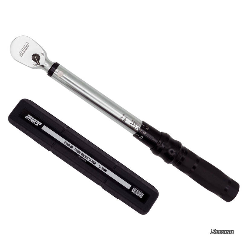 【貨物輸送無料】トルクレンチ (10~60Nm 差込角9.5粍(3/8\"))"