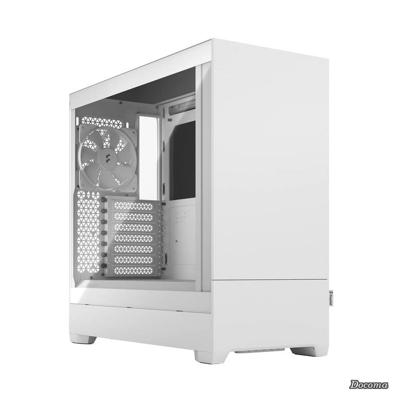 【貨物輸送無料】Design Pop Silent White TG Clear Tint 真っただ中円柱型パソコン入れもの FD-C-POS1A-04 CS8011