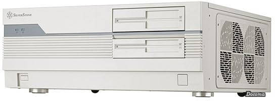 【貨物輸送無料】SST-FLP01W パソコン入れもの 取り付け ATX レトロ入眼 白いこと 国内置き目代わりになる店品