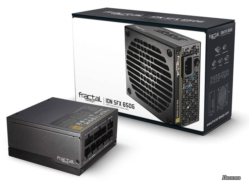 【貨物輸送無料】Design フラクタルデザイン ION SFX 650G パソコンワット数単一のもの 650W 80PLUS Gold FD-PSU-ION-SFX-650G-BK なおなお書き875