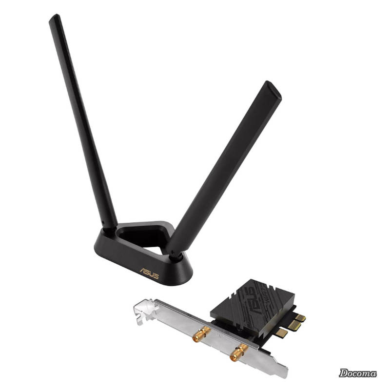 【貨物輸送無料】PCE-BE92BT 無線LAN 7 PCI-Eアダプター、外の方空中線2本、磁石軍事基地、6GHz帯相応う、320MHz、Bluetooth 5.4、WPA3網状組織安全対策、インテル製お母さんゲーム盤のみに相応う 国内置き目代わりになる店品
