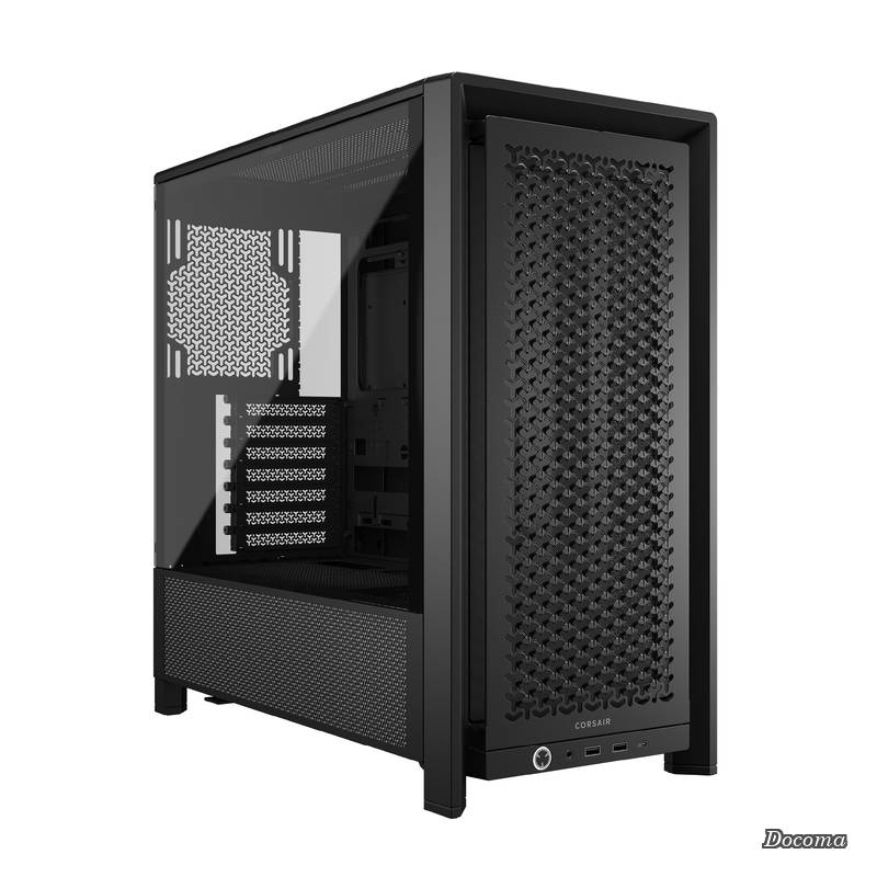 【送料無料】FRAME 4000D モジュール式ハイエアフローミッドタワー PC ケース、ブラック 複数の 360 mm ラジエーターを搭載可能 ? ASUS BTF、MSI Project Zero、Gigabyte Project Stealth に対応 CC-9011290-WW|ドゥコマ