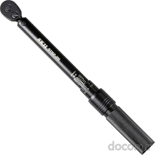【送料無料】プレセット型トルクレンチ 2-26N・m 差込角6.35mm 左右両回転対応 ボルトナット締付 ケース付|ドゥコマ