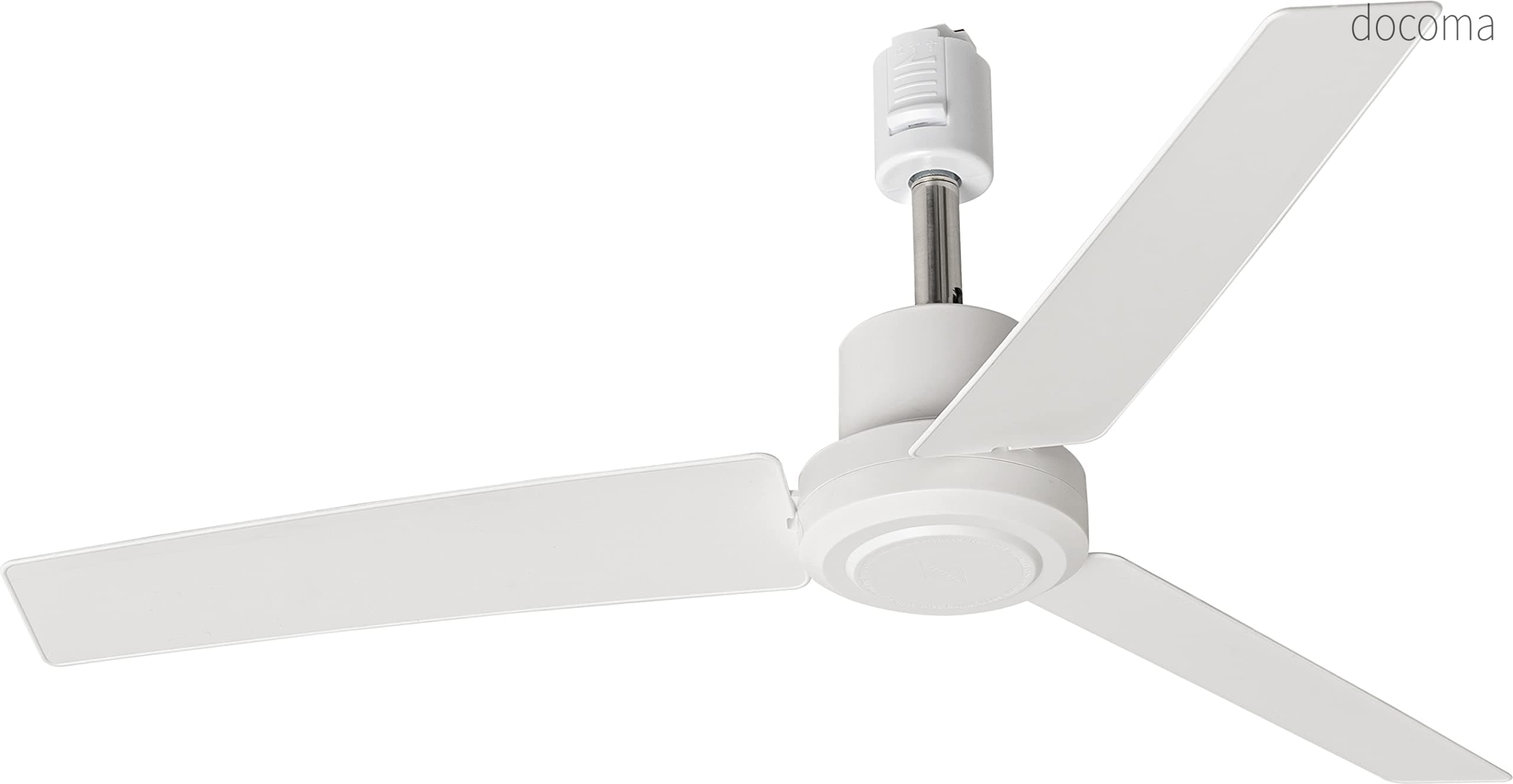 【貨物輸送無料】DUCT RAIL FAN DC plus 50 (White) 導管線路専用 最高限度気違い ダクトレールファン DC原動機 飾り気の無い遠隔操作付 ライティングレール用 執務室 省エネ バス発着場 風通し 空気の状態回転運動