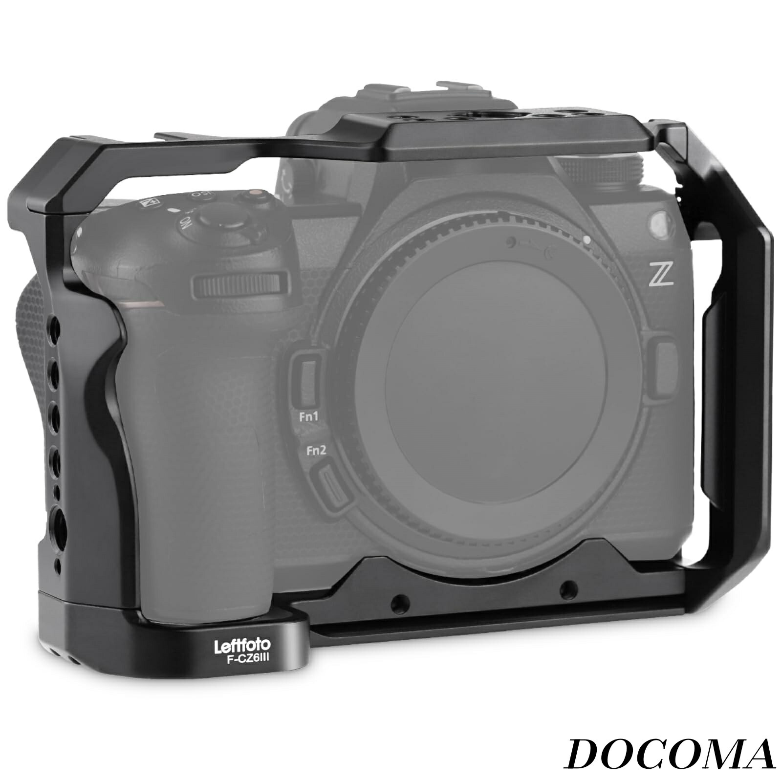 【まとめ買いで最大500円OFFクーポン!】【送料無料】Nikon Z6III/Z5/Z6/Z7/Z6II/Z7II用 アルカベース付きカメラ保護フレームリグ Vlogビデオ撮影用ビデオケージ