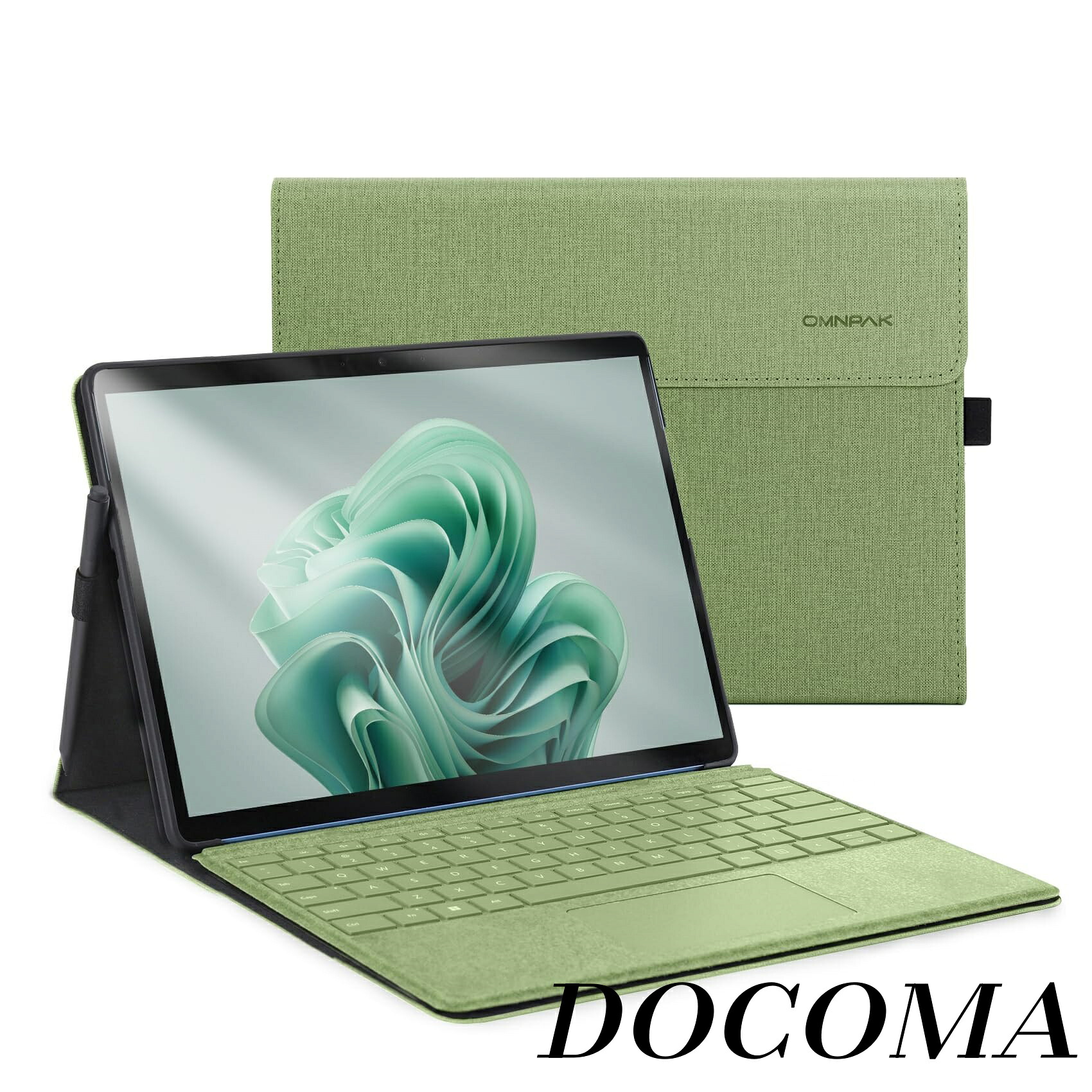 【まとめ買いで最大500円OFFクーポン!】【送料無料】Surface Pro 11 / Surface Pro 10 (2024) / Surface Pro 9(2022) ケース マイクロソフト 専用保護カバー 表面内蔵保護 多視角 スタンド キーボードを収納可能軽量 薄型 ペンホルダー付き PU スマート