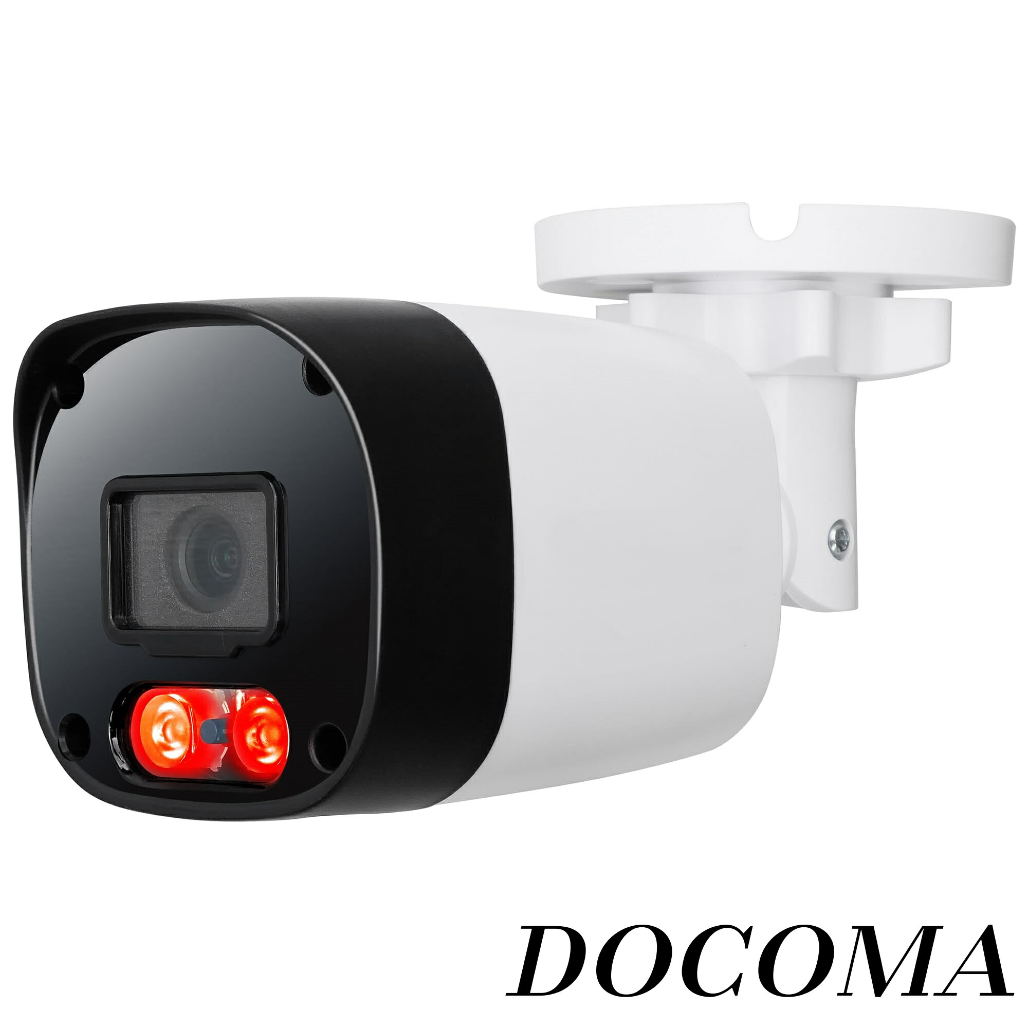 【まとめ買いで最大500円OFFクーポン!】【送料無料】4K 800万画素 プラスチック 屋外 家庭用 有線 小型 防水 赤外線 暗視 駐車場 車庫 車上荒らし 業務用 本物 セット 3.6mm 広角 レンズ