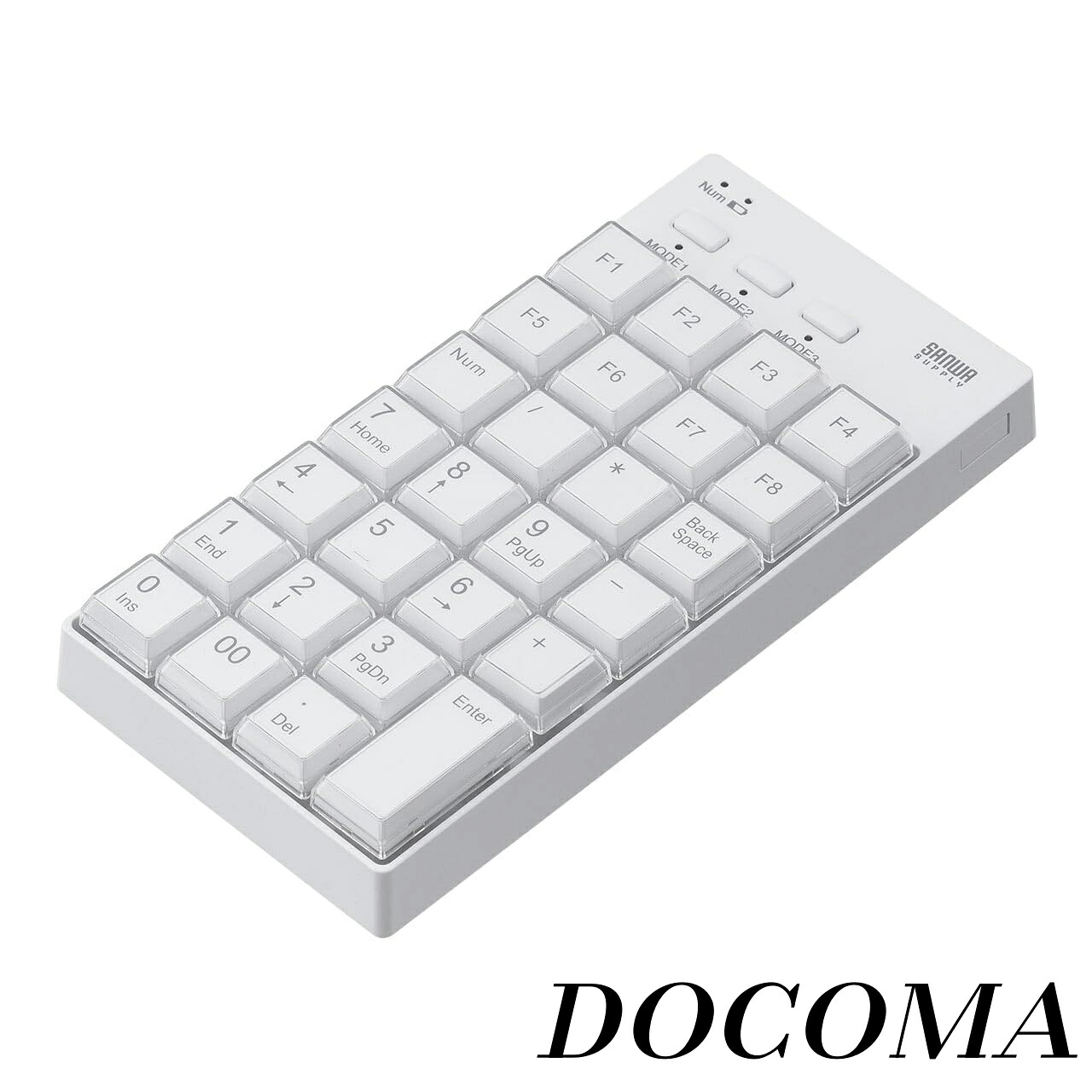 【まとめ買いで最大500円OFFクーポン!】【送料無料】プログラマブルテンキー マクロキーボード Bluetooth接続 Windows専用 27キー 400-NT010