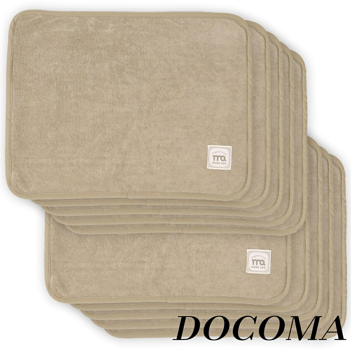 【まとめ買いで最大500円OFFクーポン!】【送料無料】業務用 タオル マット マイクロファイバー 32×41cm 厚手 10枚セット サンド ベージュ 洗える お尻 保護 小さめ ミニサイズ コンパクト バスマット 足拭きマット お風呂 岩盤浴 サウナグッズ サウナ用品