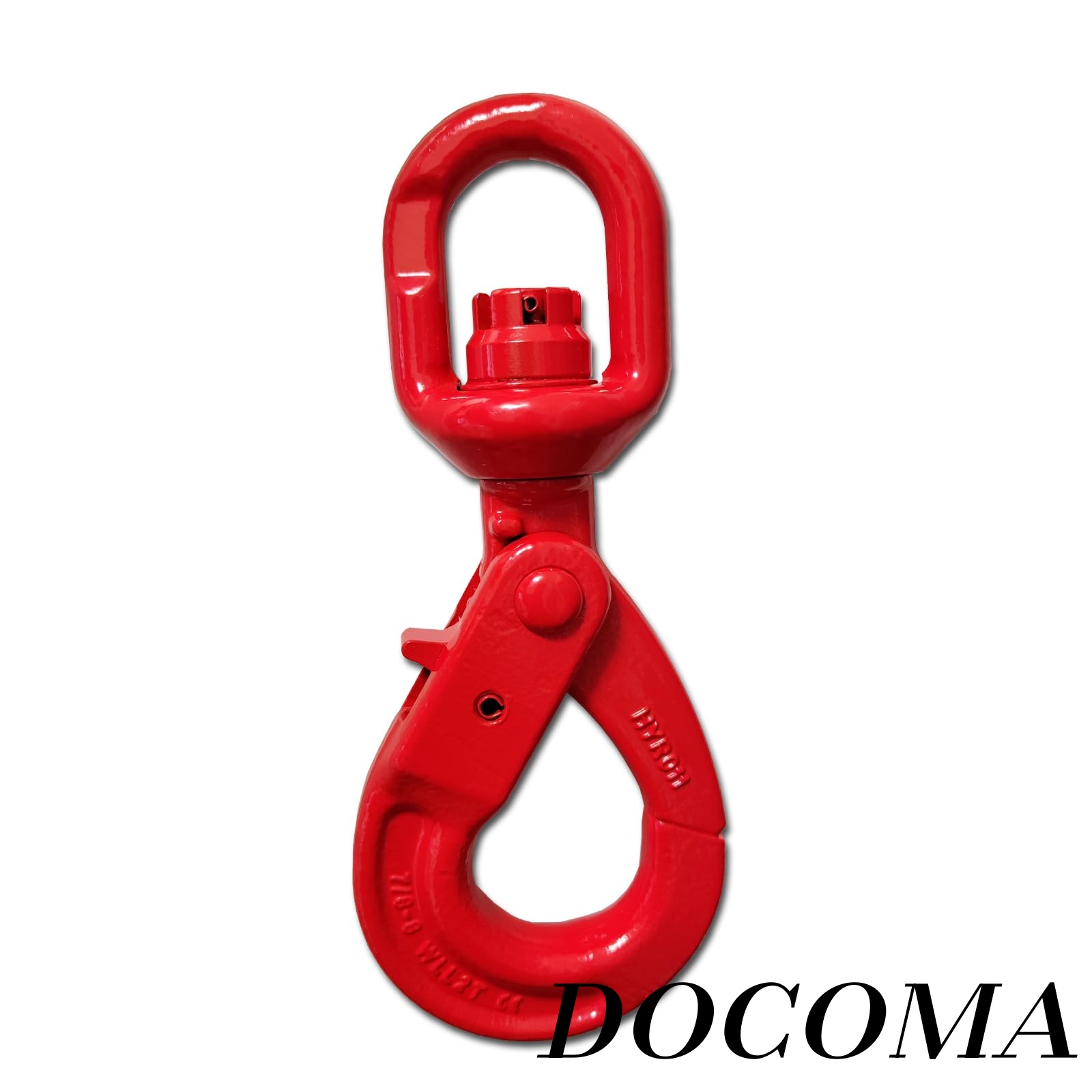 【まとめ買いで最大500円OFFクーポン!】【送料無料】回転式 ロックフック 8.0tセルフロッキングフック 8000kg ラッチロック 回転 吊り具 重量フック チェーンスリング 吊りフック【8.0t】