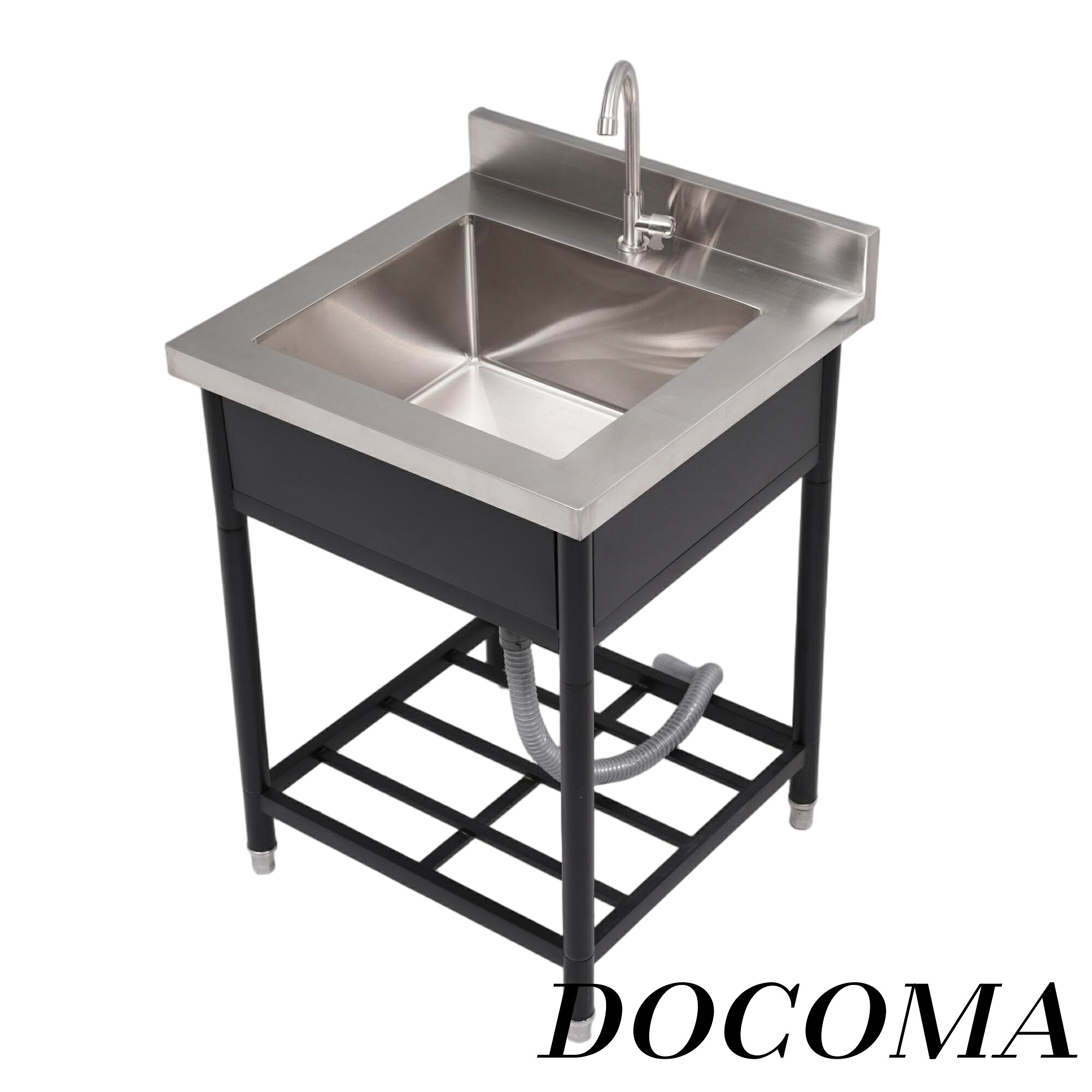【まとめ買いで最大500円OFFクーポン!】【送料無料】シンク アウトドア 幅広 水栓付き 屋外用 ステンレス流し台 ステンレスキッチン バーベキュー ガーデンシンク 屋外シンク 水栓付 蛇口付き