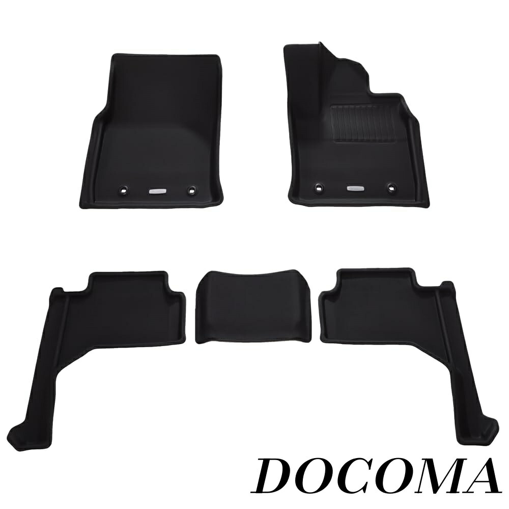 【まとめ買いで最大500円OFFクーポン!】【送料無料】フロアマット 立体タイプ 1台分セット ランドクルーザー FJA300W / VJA300W R3(2021)/8~5人乗 300系 NEWラバータイプ ブラック ET-1902【5EETB1902K】
