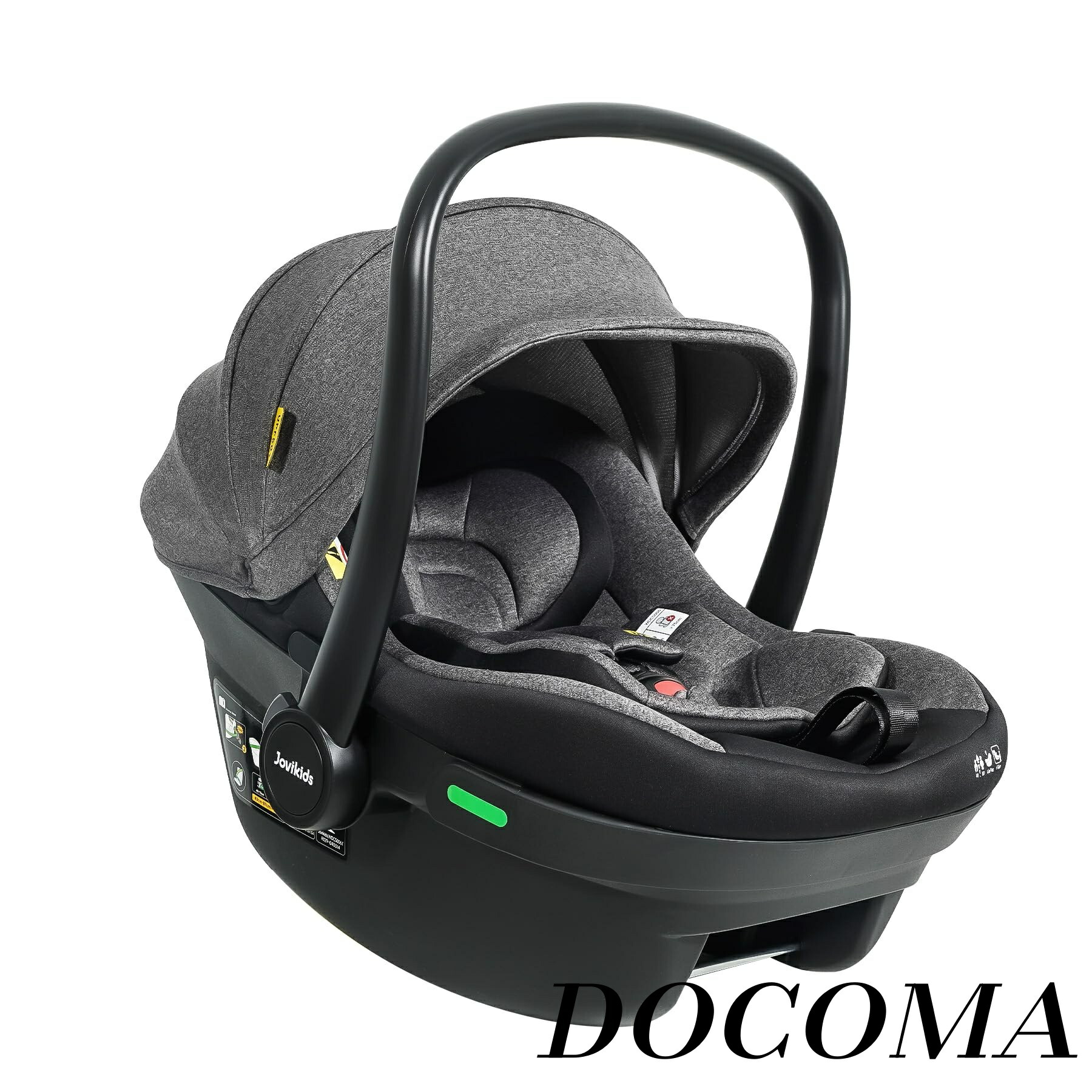 【まとめ買いで最大500円OFFクーポン!】【送料無料】チャイルドシート 新生児 ・リクライニング角度調整 40-76 cm（新生児~15か月頃） ベビーカー チャイルドシート 兼用 ECE R129適合