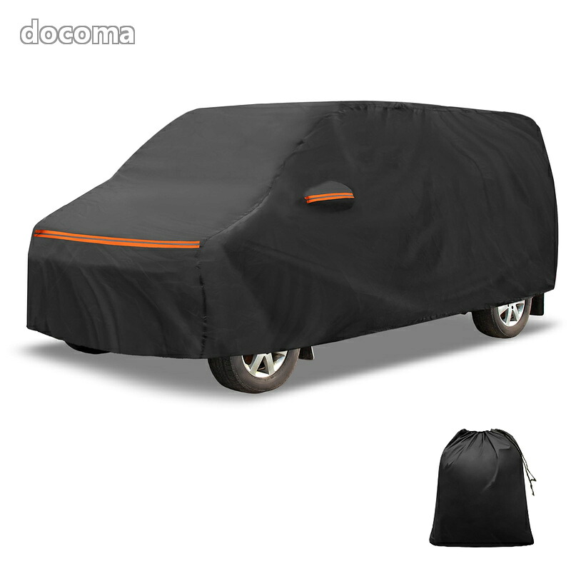 【送料無料】X AUTOHAUX 【トヨタに対応 ヴェルファイア】車ボディカバー 自動車カバー 新型100%防水生地&5層構造 軽量?女性でも楽々 裏起毛 塗装面保護 運転席ジッパー付き/ドア開閉可能/忘れ物をしても安心 耐強風 防風ロープ/収納袋付き 日焼け/梅雨対策 車中泊 仮眠 暑さ｜ドゥコマ