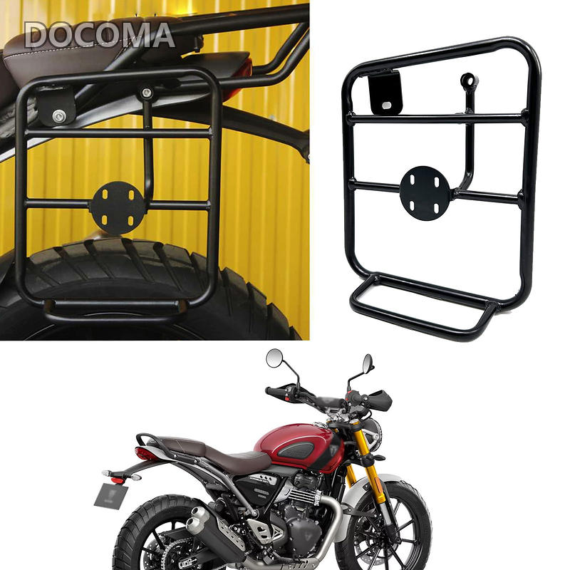【送料無料】FOR SCRAMBLER 400 X スクランブラー400X SPEED 400 スピード400 2024 2025 オートバイサイドラック荷物サドルバッグ取り付けブラケットホルダー｜ドゥコマ