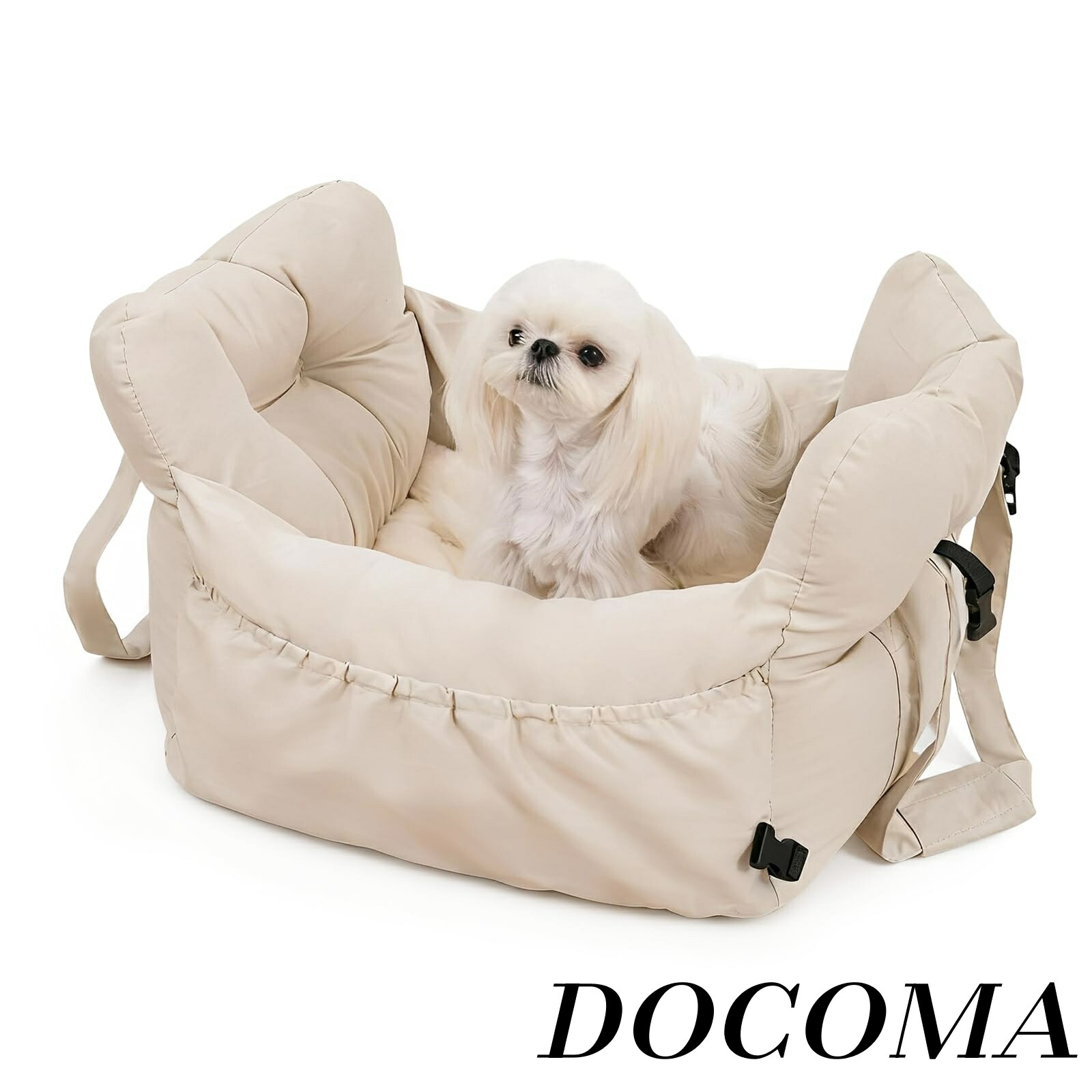 【まとめ買いで最大500円OFFクーポン!】【送料無料】車 シート 小型犬 飛び出し防止 12kg以下 防水 洗濯可 シートボックス ドライブベッド