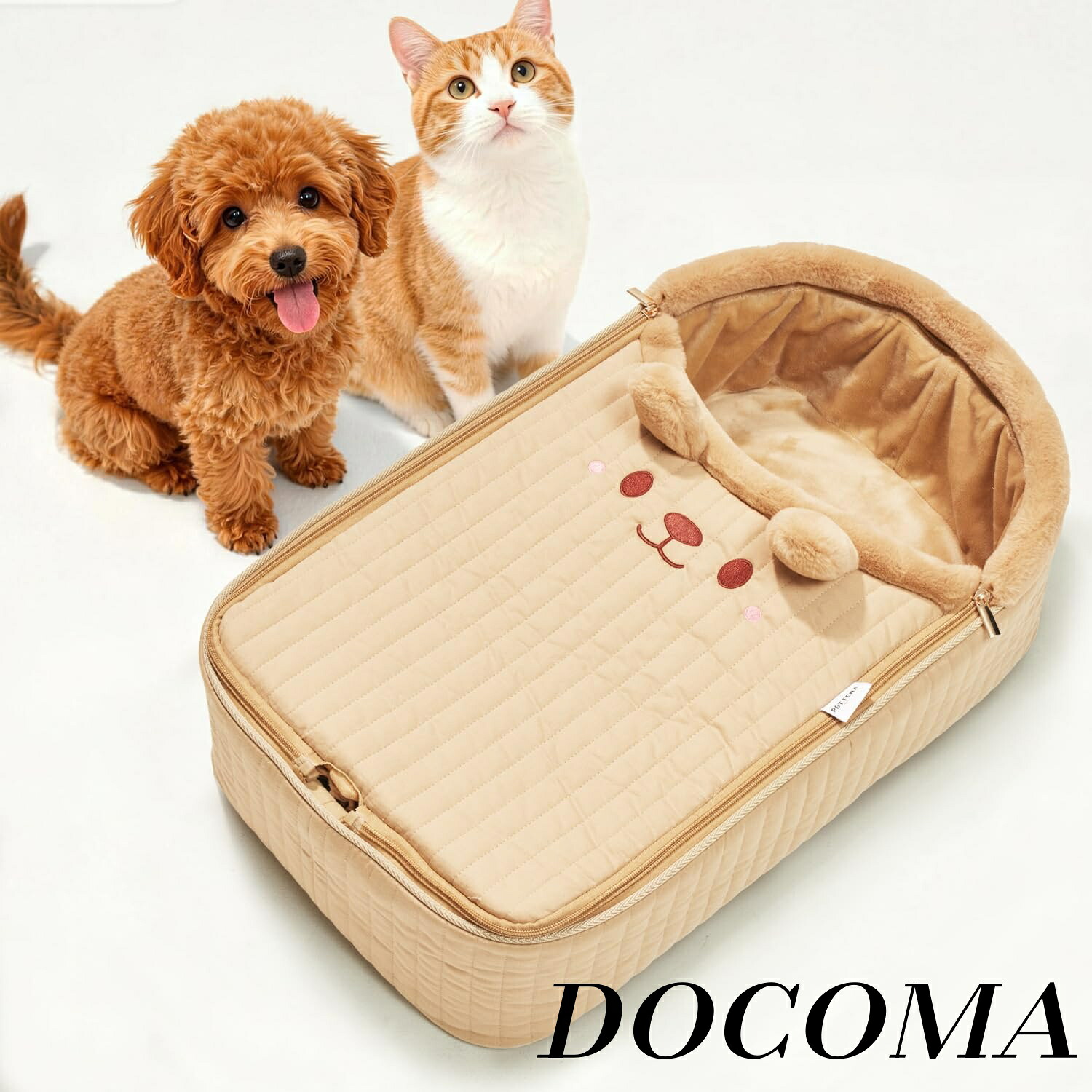 【まとめ買いで最大500円OFFクーポン!】【送料無料】ヒーター 付き ペットベッド こたつ 犬 猫 キャットハウス クッション 暖か 寝袋 暖房 ペットカート用・室内兼用 調整可能 取り外す可能 バギー 子犬 小型犬
