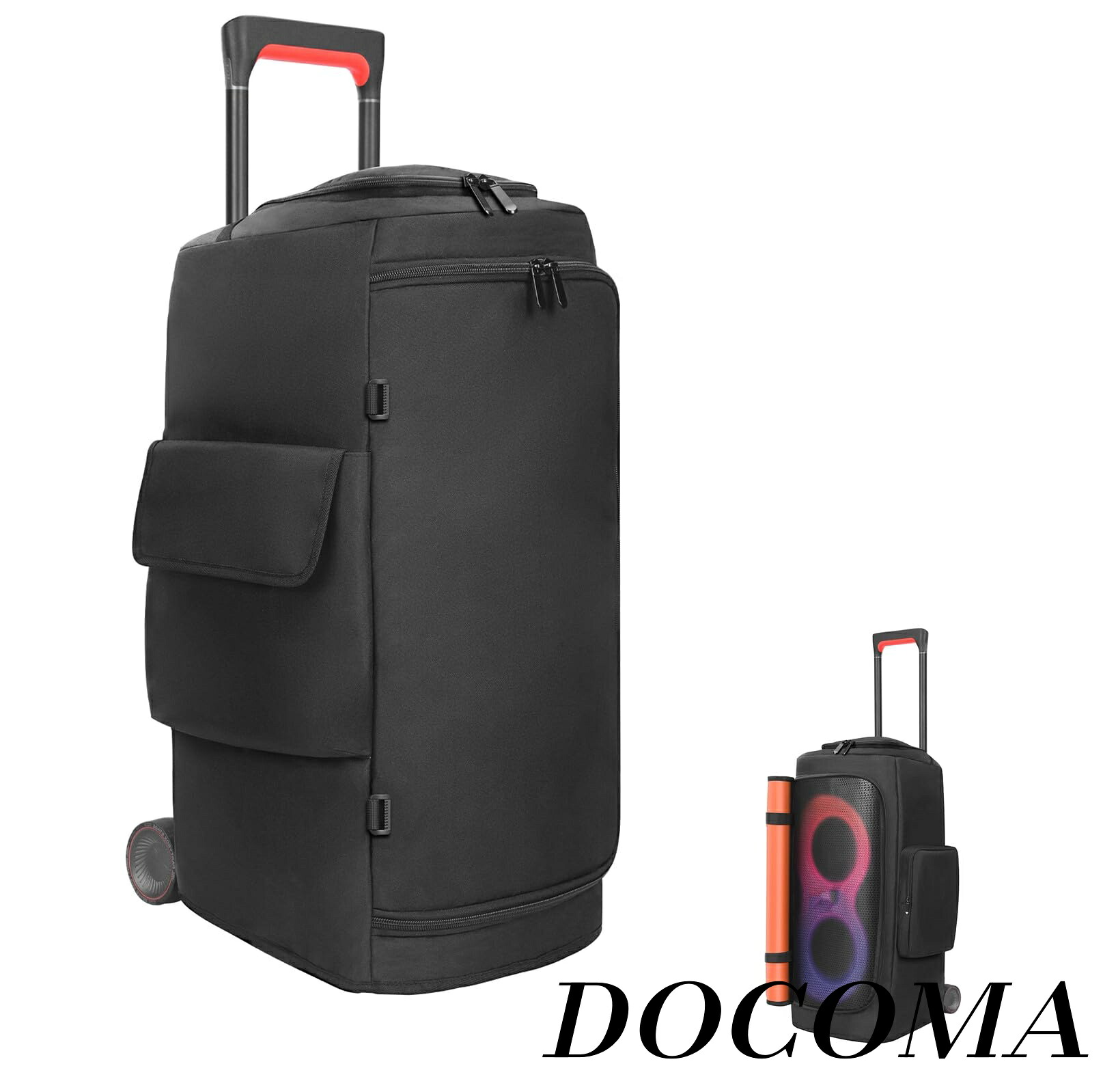 【まとめ買いで最大500円OFFクーポン!】【送料無料】JBL PartyBox Stage 320 防塵ケース カバー ナイロン 頑丈 傷防止 汚れ防止 マイクや小物類を収納可能 保護ケース 保護カバー アクセサリー