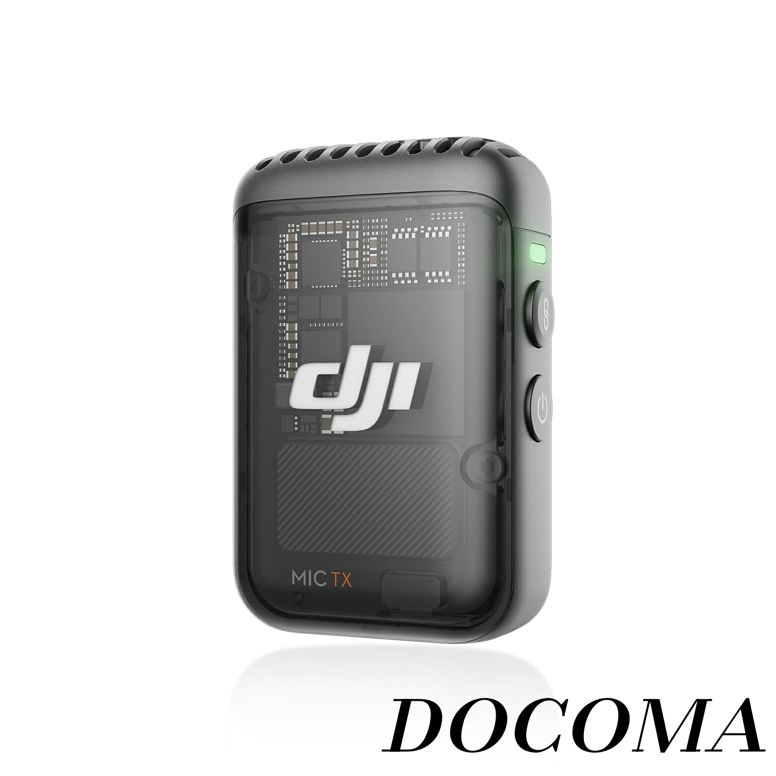【まとめ買いで最大500円OFFクーポン!】【送料無料】2 トランスミッター（シャドーブラック） スマートノイズキャンセリング付きワイヤレスマイク 14時間内部収録 バッテリー駆動 最大6時間 マグネット着脱式 Bluetoothマイク Vlog｜ドゥコマ