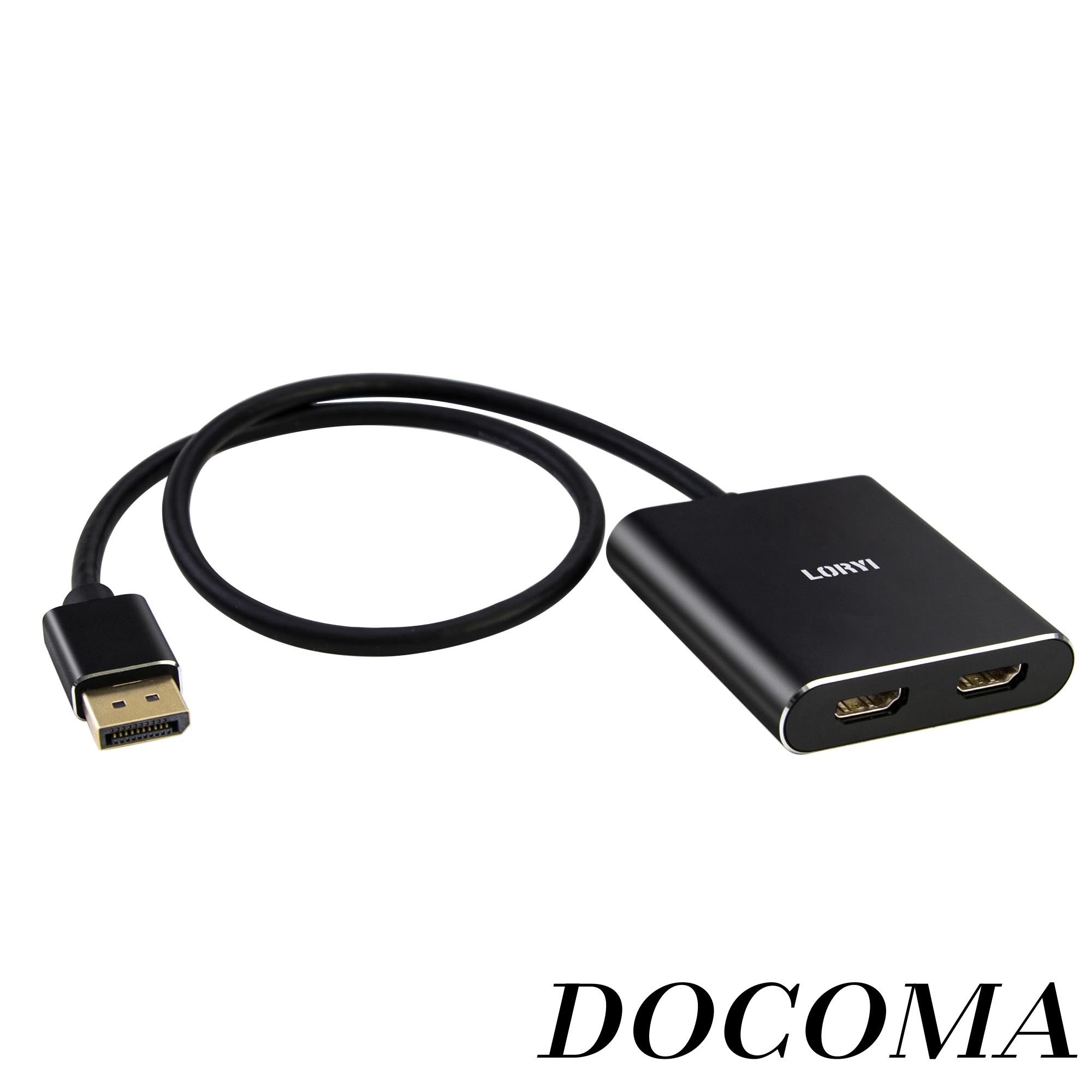 【まとめ買いで最大1000円OFFクーポン!】【送料無料】to デュアル HDMI アダプター 4K@60Hz マルチモニター スプリッター 分配器 デュアルモニター DP 1.2 to 2 HDMI Windows 対応 MST 拡張モード