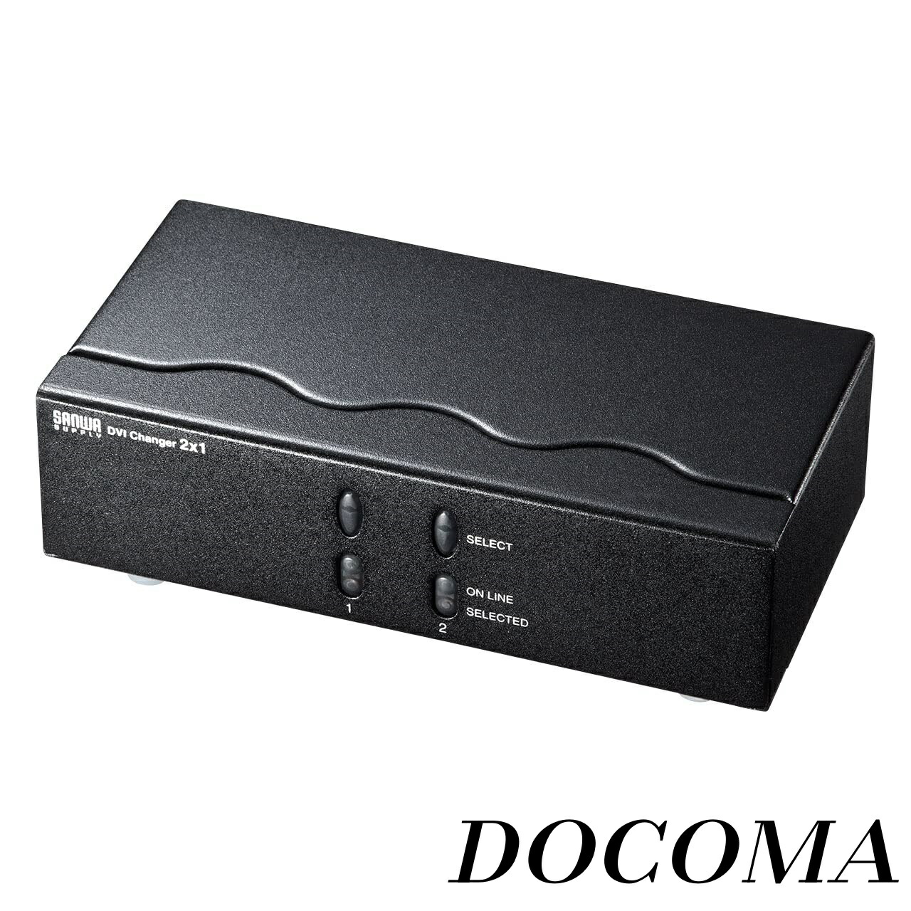 【まとめ買いで最大1000円OFFクーポン!】【送料無料】Supply) ディスプレイ切替器(DVI24pin用)・2回路 SW-EDV2N2 ブラック