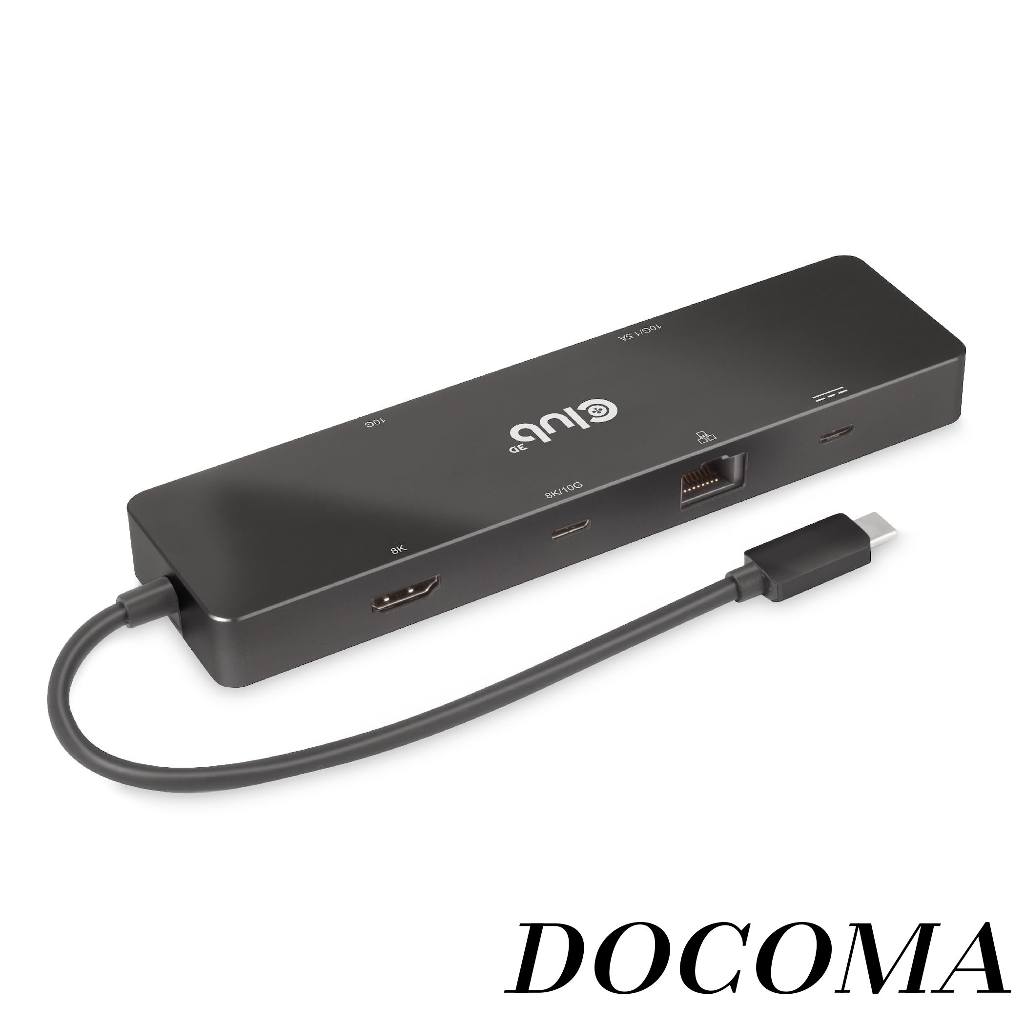 【まとめ買いで最大500円OFFクーポン!】【送料無料】USB Gen2 Type C 6-in-1 ハブ HDMI/USB C デュアルディスプレイ 8K30Hz(DSC) / 4K120Hz(DSC) / 2x USB A / RJ45 / USB C 10Gbps / USB C PD3.0 100W (CSV-1584)