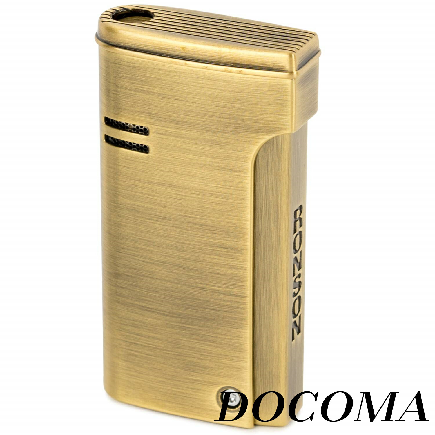 【まとめ買いで最大500円OFFクーポン!】【送料無料】ロンジェット バーナーフレーム ロゴステッカー付き サテン仕上げ ブラス 5,412円