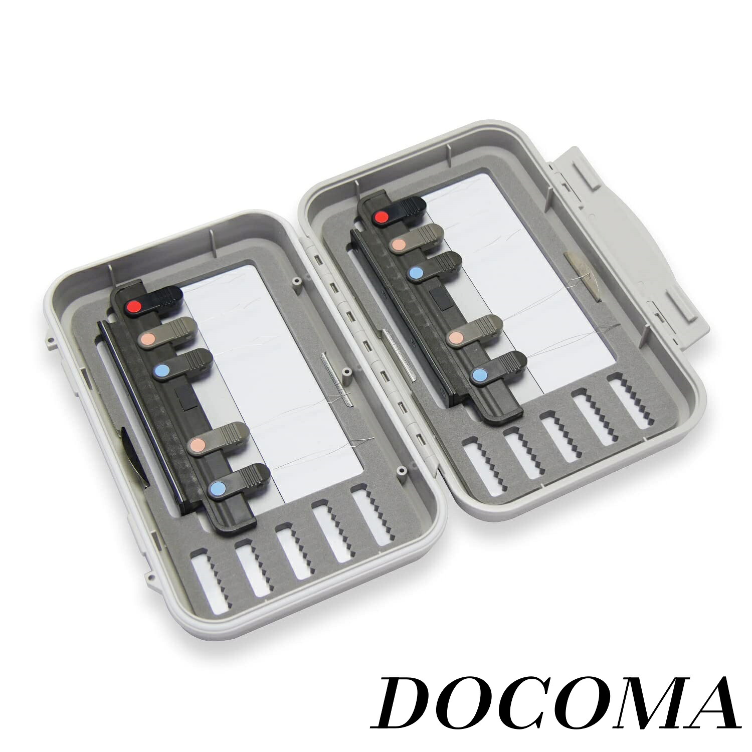 【まとめ買いで最大500円OFFクーポン!】【送料無料】Design CF-2610THR+ [Medium] Threader Fly Case ([ミディアム] スレッダー・フライケース) 18.5&times;10.7&times;4.1cm｜ドゥコマ