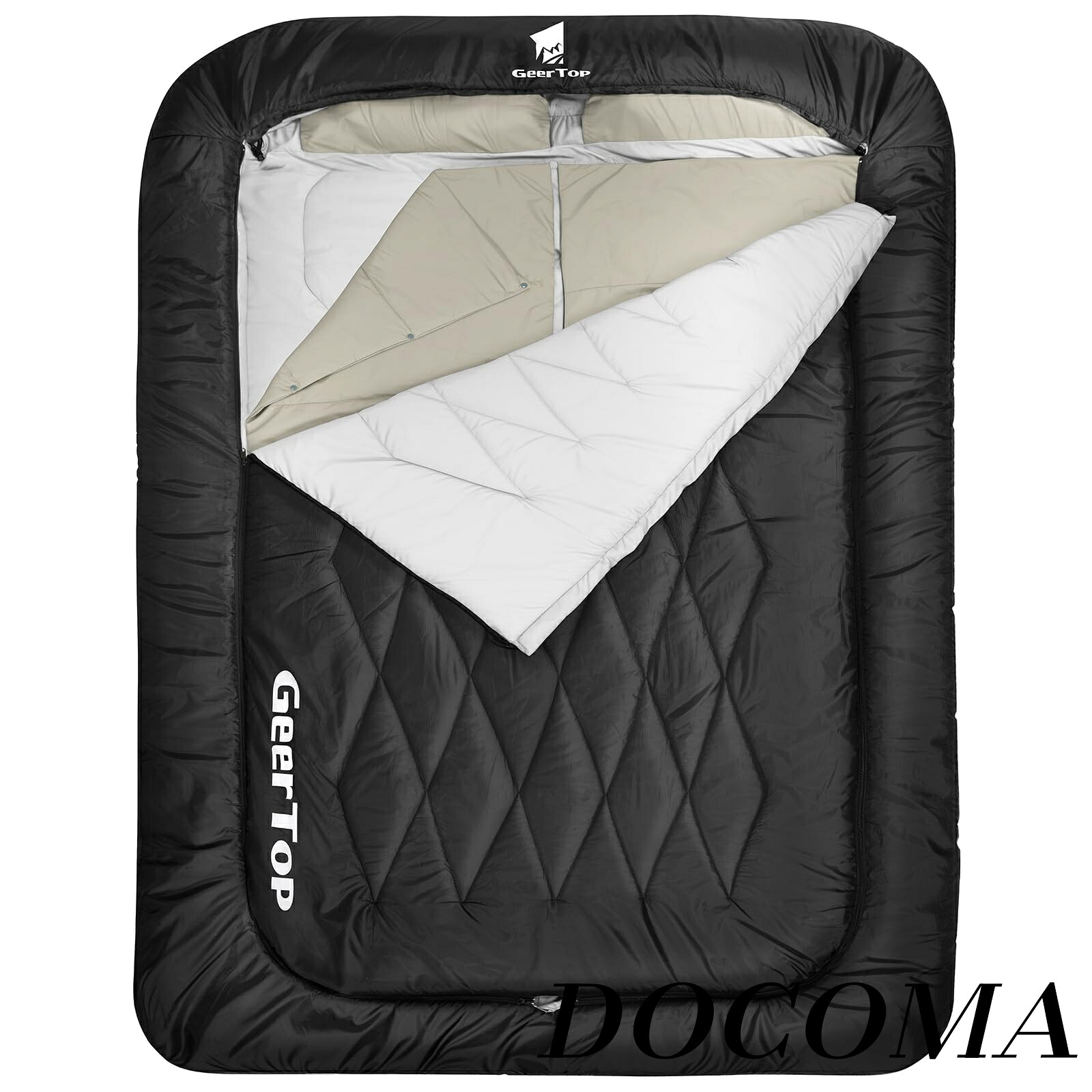 【まとめ買いで最大限度500円OFFクーポン券!】【貨物輸送無料】Top 寝袋 2人用 シュラフ 状ぶくろ型 敷き布団 防寒 保温 朦々たる 洗いもの能力のある パウダーコンパクト アウトドア 難民キャンプ 旅する 車中泊 ツーリング 御客さん用 まさかの時時 220x150糎